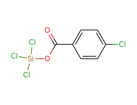 Molecular Structure of 101420-86-4 (4-chloro-benzoic acid trichlorosilanyl ester)