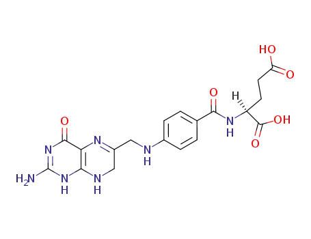 D-Glutamic acid,
N-[4-[[(2-amino-1,4,7,8-tetrahydro-4-oxo-6-pteridinyl)methyl]amino]benz
oyl]-
