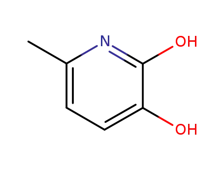 Molecular Structure of 4664-12-4 (6-methyl-pyridine-2,3-diol)