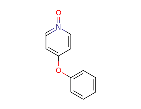 Molecular Structure of 33399-53-0 (4-PHENOXYPYRIDINE-N-OXIDE)