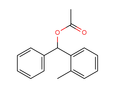 Molecular Structure of 959217-47-1 (o-methylphenylphenylmethanol acetate)