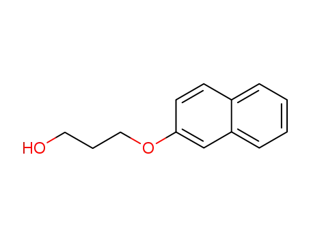 Molecular Structure of 7598-29-0 (3-(naphthalen-2-yloxy)propan-1-ol)