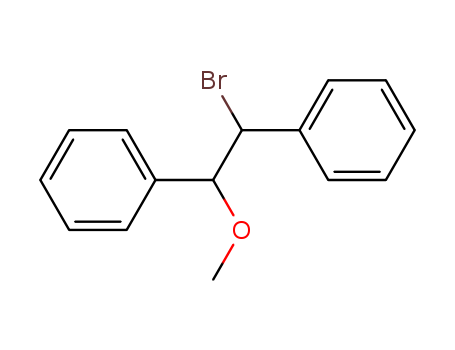Benzene,1,1'-(1-bromo-2-methoxy-1,2-ethanediyl)bis-
