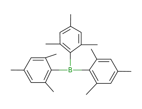 Molecular Structure of 7297-95-2 (TRIMESITYLBORANE)