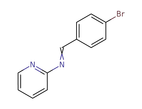 2-Pyridinamine, N-[(4-bromophenyl)methylene]-