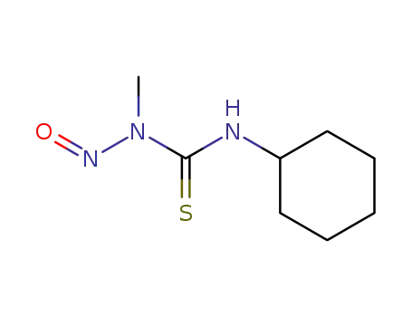 Thiourea, N'-cyclohexyl-N-methyl-N-nitroso-