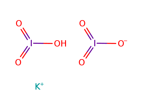 Potassium hydrogen diiodate,  Potassium biiodate