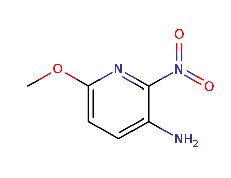 2-nitro-3-amino-6-methoxypyridine