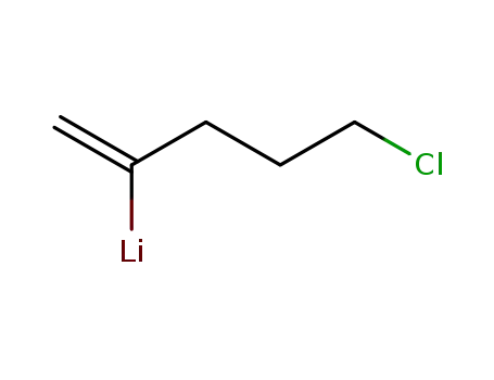 Lithium 5-chloropent-1-en-2-ide