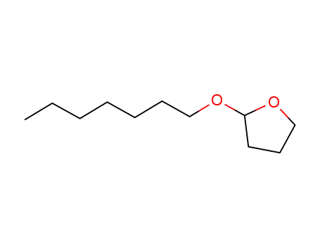 Furan, 2-(heptyloxy)tetrahydro-