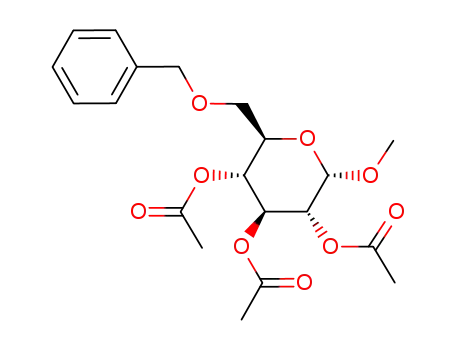 methyl 1,2,4-tri-O-acetyl-6-O-benzyl-α-D-glucopyranoside