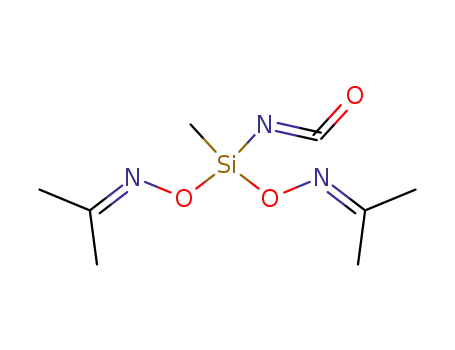 Molecular Structure of 110225-35-9 (2-Propanone, O,O'-(isocyanatomethylsilylene)dioxime)