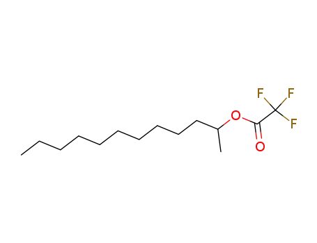 Molecular Structure of 1894-68-4 (Acetic acid, trifluoro-, 1-methylundecyl ester)