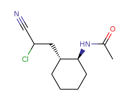 N-[2-(2-Chloro-2-cyanoethyl)cyclohexyl]acetamide