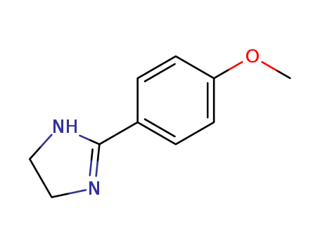 1H-Imidazole, 4,5-dihydro-2-(4-methoxyphenyl)-