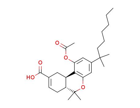 (6aR,10aR)-1-acetoxy-6,6-dimethyl-3-(2-methyloctan-2-yl)-6a,7,10,10a-tetrahydro-6H-benzo[c]chromene-9-carboxylic acid