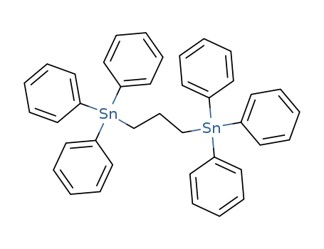 Molecular Structure of 86623-72-5 (Stannane, 1,3-propanediylbis[triphenyl-)