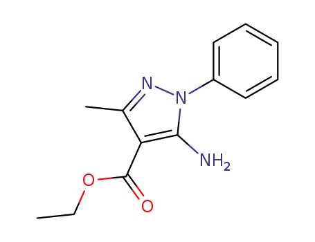 ethyl 5-amino-3-methyl-1-phenyl-1H-pyrazole-4-carboxylate