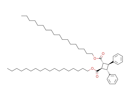 (1R,2R,3S,4S)-3,4-Diphenyl-cyclobutane-1,2-dicarboxylic acid dioctadecyl ester