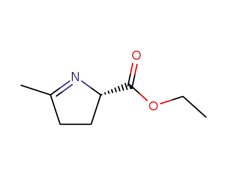 (2S)-3,4-dihydro-5-Methyl-2H-Pyrrole-2-carboxylic acid ethyl ester