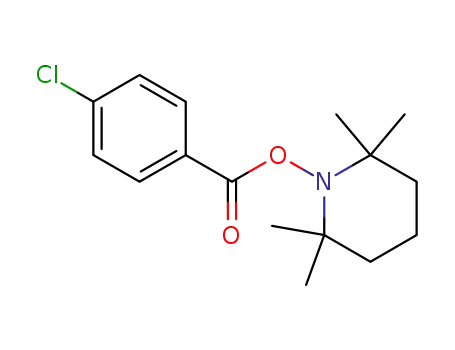 Molecular Structure of 1416975-71-7 (2,2,6,6-tetramethylpiperidin-1-yl 4-chlorobenzoate)