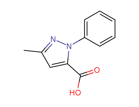 3-Methyl-1-phenylpyrazole-5-carboxylic acid