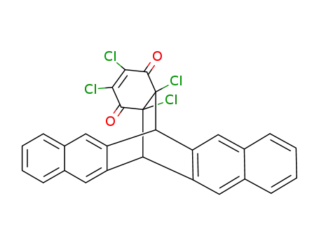 15<i>r</i>.16<i>c</i>.18.19-tetrachloro-17.20-dioxo-6.13.15.16.17.20-hexahydro-6.13-<i>o</i>-benzeno-pentacene