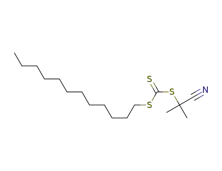 Molecular Structure of 870196-83-1 (S-(2-CYANO-2-PROPYL)-S-DODECYLTRITHIOCARBONATE)