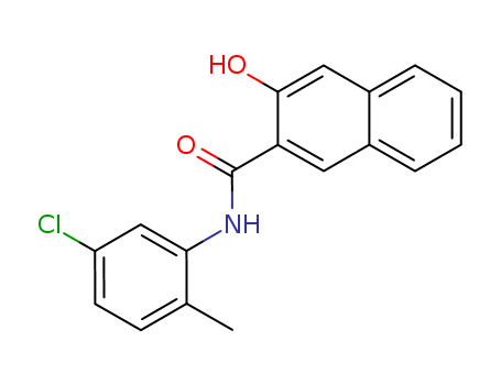 N-(5-Chloro-2-methylphenyl)-3-hydroxynaphthalene-2-carboxamide CAS No.135-63-7