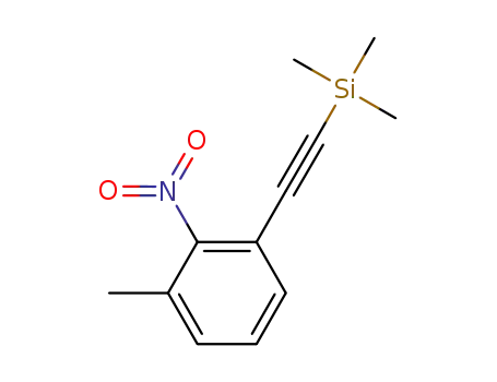 3-methyl-2-nitro-1-[2-(trimethylsilyl)ethynyl]-benzene