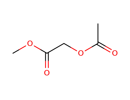 Molecular Structure of 5837-80-9 (Methyl acetoxyacetate)