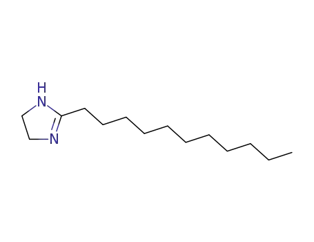 Molecular Structure of 10443-61-5 (4,5-dihydro-2-undecyl-1H-Imidazole)