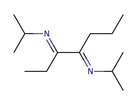 Molecular Structure of 136404-89-2 ([1-Ethyl-2-[(E)-isopropylimino]-pent-(E)-ylidene]-isopropyl-amine)