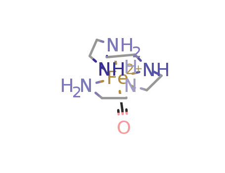 Molecular Structure of 46467-99-6 ({COFeC<sub>8</sub>H<sub>23</sub>N<sub>5</sub>}<sup>(2+)</sup>)