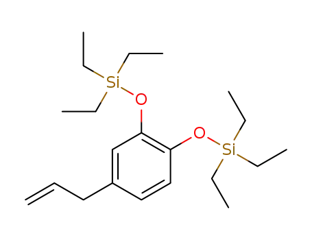 Molecular Structure of 1414854-49-1 (((4-allyl-1,2-phenylene)bis(oxy))bis(triethylsilane))