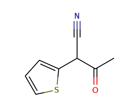 2-Thiopheneacetonitrile, a-acetyl-