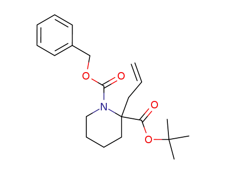 tert-Butyl N-(benzyloxycarbonyl)-2(RS)-allylpipecolate