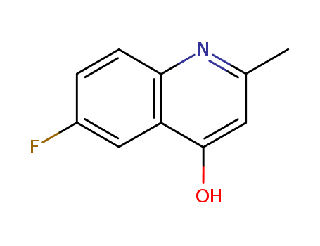 6-fluoro-4-hydroxy-2-methylquinoline  CAS NO.15912-68-2