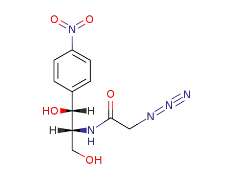 Molecular Structure of 13838-08-9 (azidamfenicol)