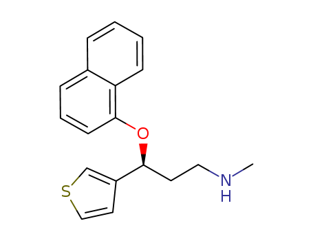 (S)-N-methyl-3-(naphthalen-1-yloxy)-3-(thiophen-3-yl)propan-1-amine  hydrochloride