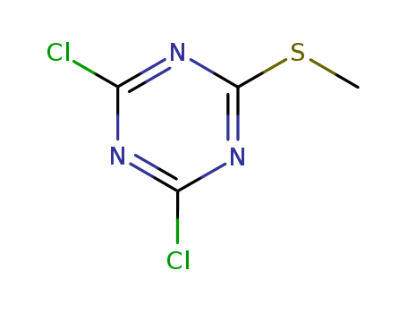2，4-Dichloro-6-(methylthio)-1，3，5-triazine