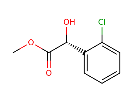Molecular Structure of 32345-59-8 (2-CHLORO-MANDELIC ACID METHYL ESTER)