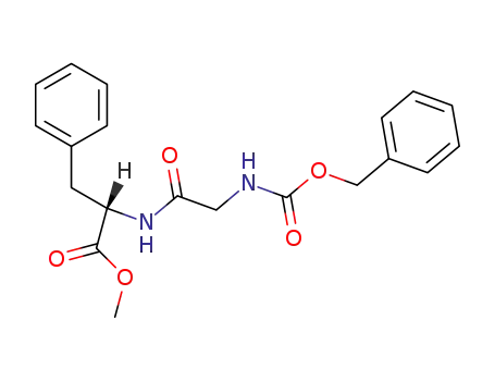 Molecular Structure of 6206-42-4 (methyl N-[(benzyloxy)carbonyl]glycylphenylalaninate)