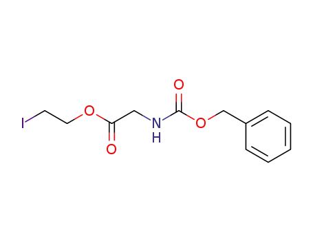 Glycine, N-[(phenylmethoxy)carbonyl]-, 2-iodoethyl ester
