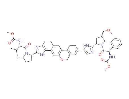 Molecular Structure of 1377604-63-1 (Velpatasvir-A12)