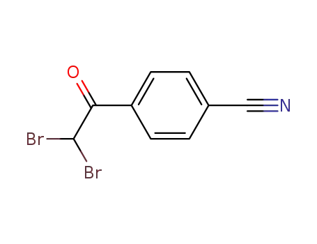 2,2-dibromo-1-(4-cyanophenyl)ethan-1-one