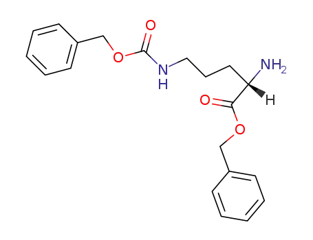 Molecular Structure of 73995-50-3 (H-Orn(Z)-OBzl)