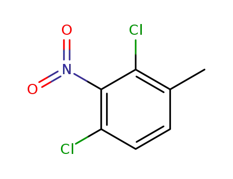 Molecular Structure of 13790-14-2 (2,4-dichloro-3-nitrotoluene)