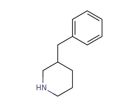 Molecular Structure of 13603-25-3 (3-BENZYLPIPERIDINE)