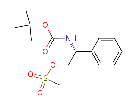 tert-Butyl （R)-3-[（Methylsulfonyl)oxy]-2-phenylpropanoate  [102089-75-8]